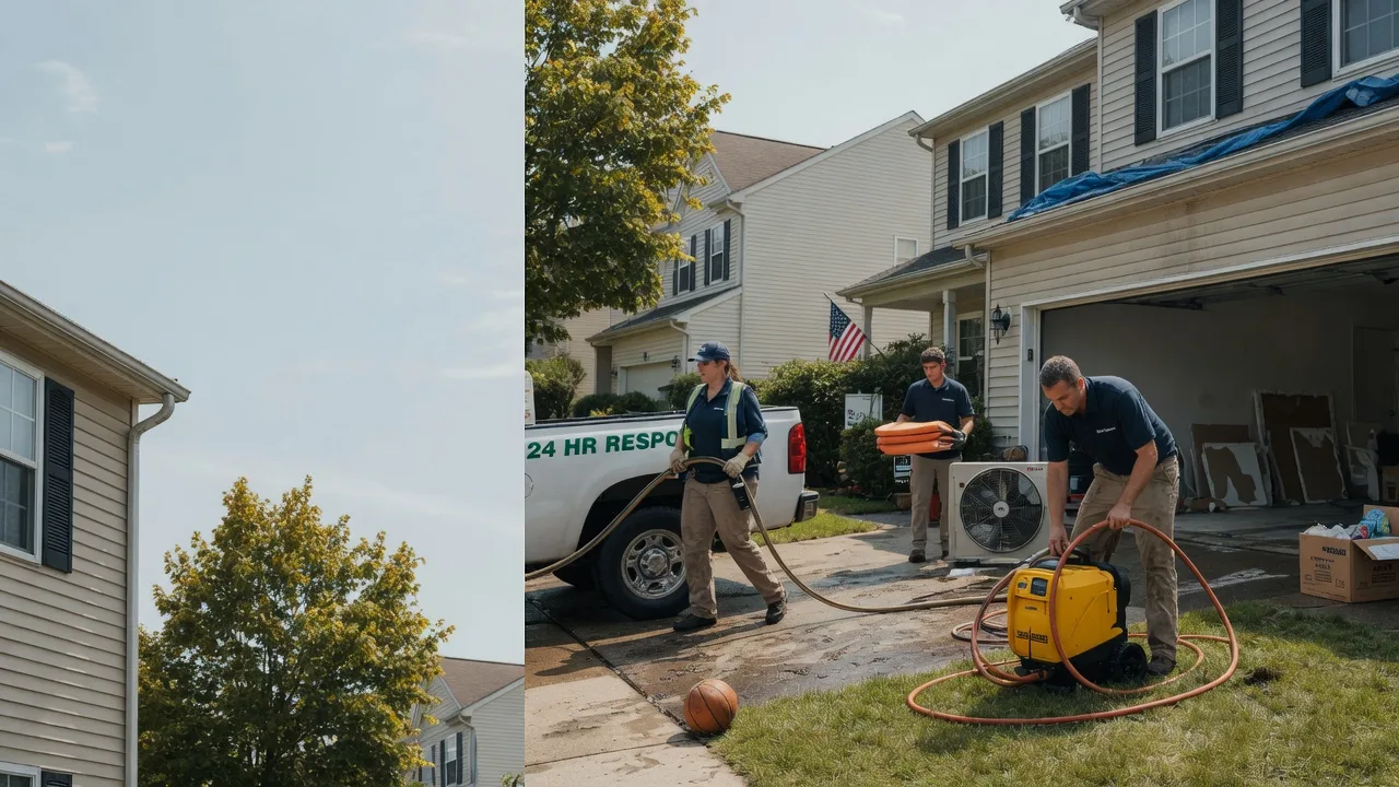 Emergency Water Damage Restoration in Leland, NC near me